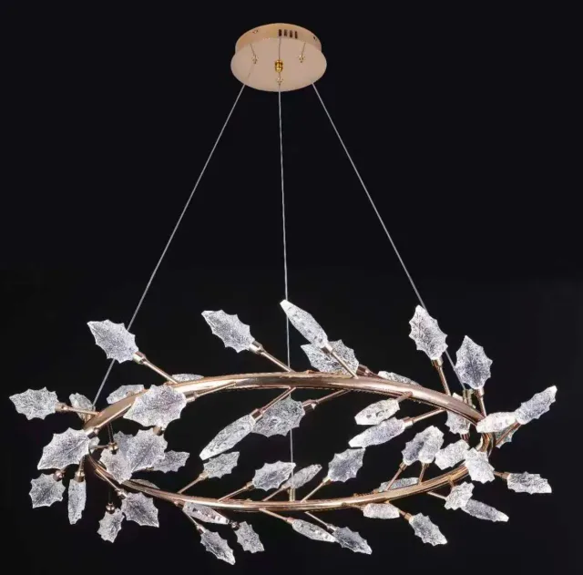 Alessandro Design Toccata Largo candelabru LED 60cm auriu