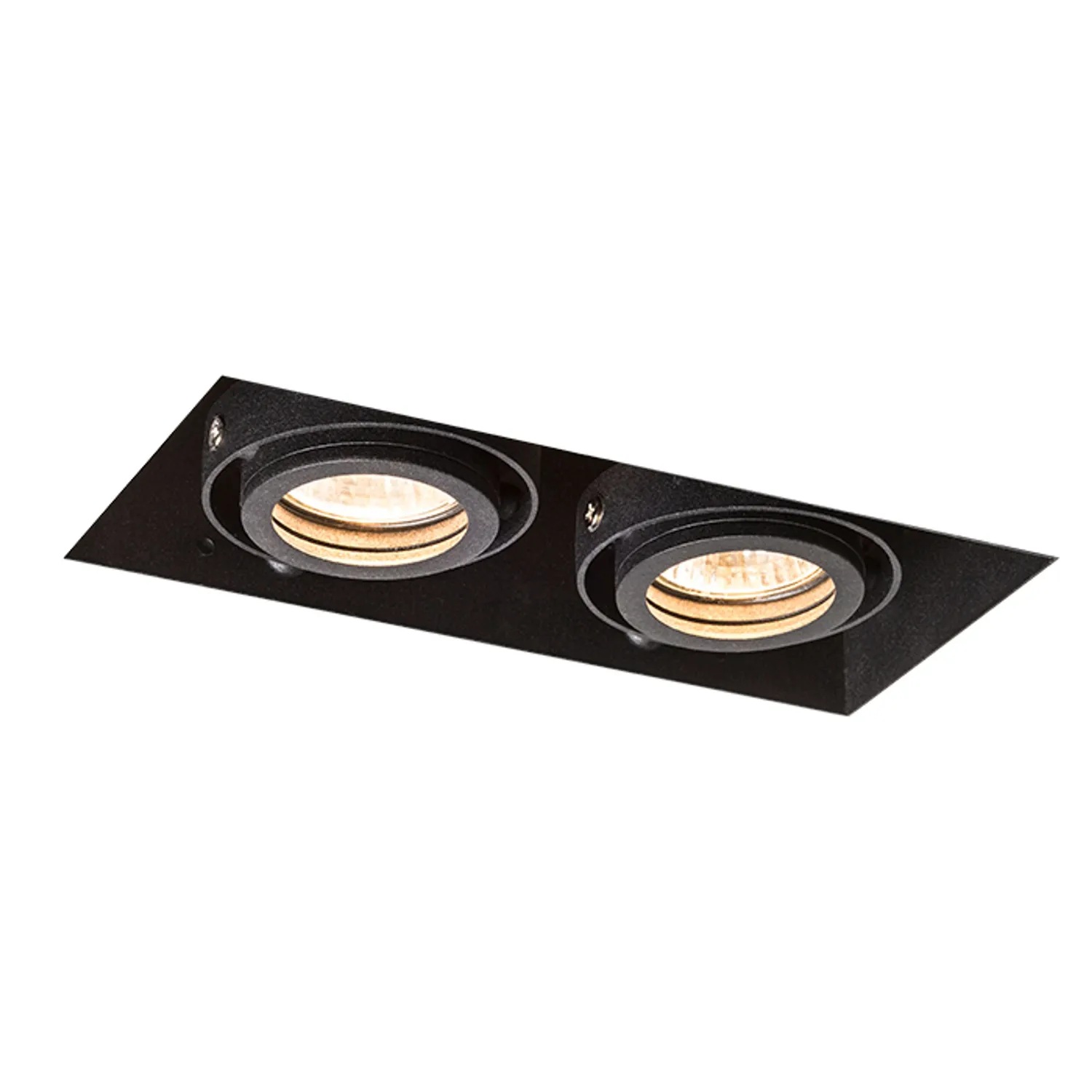 Rendl Light Studio Electra II GU10 spot încastrat negru fără ramă