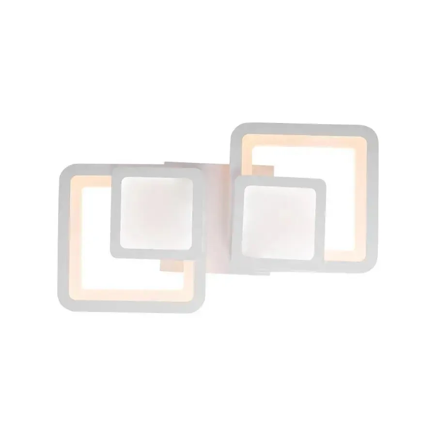 Alessandro Design Balans lustra LED 44W alba dimabila