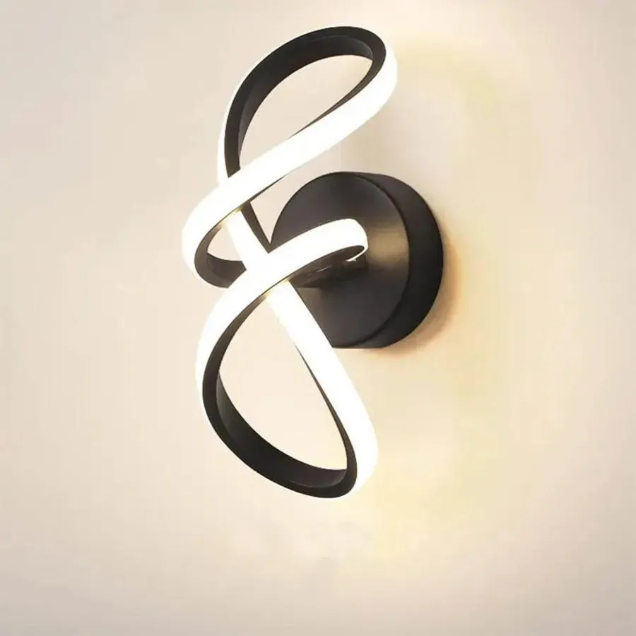 Alessandro Design Isaura aplica LED 23W alb negru