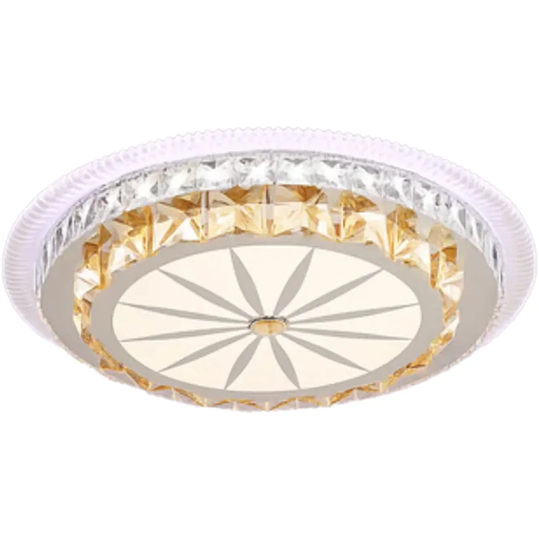 Alessandro Design Davide RGB 62W lustra LED alba cu telecomanda