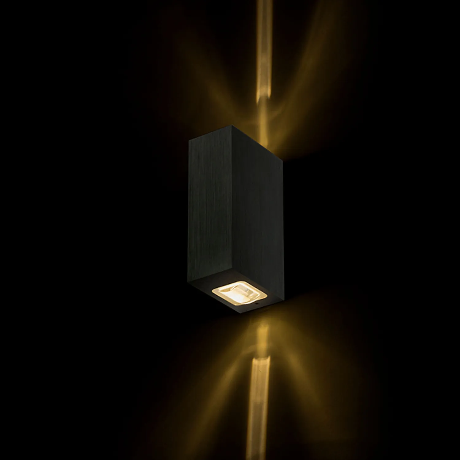 Rendl Light Studio Nick aplica perete LED aluminiu periat exterior