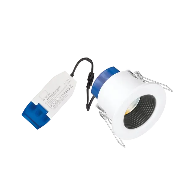 Aurora R6 spot LED încastrat DALI 8W 710lm anti-orbire