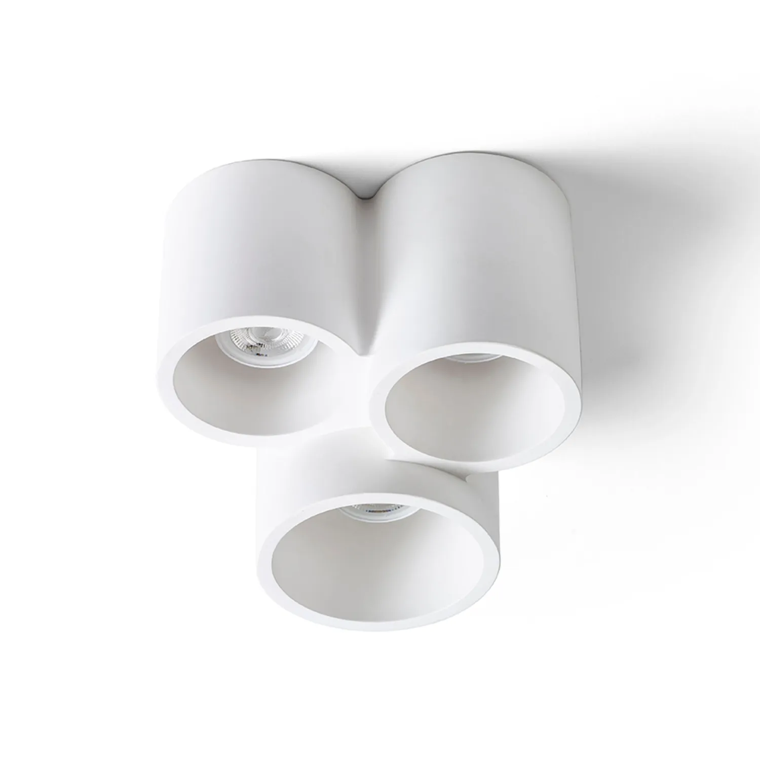 Rendl Light Studio Gina III plafonieră gips vopsibilă GU10