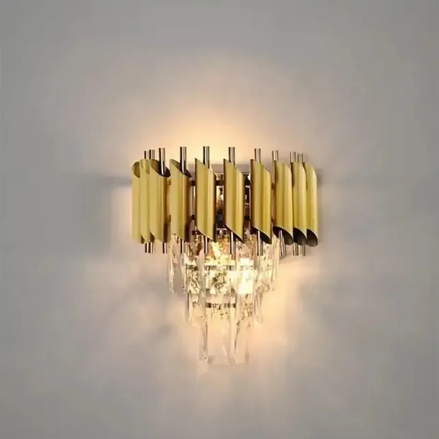 Alessandro Design Roy aplica perete 2xE27 aurie cristal