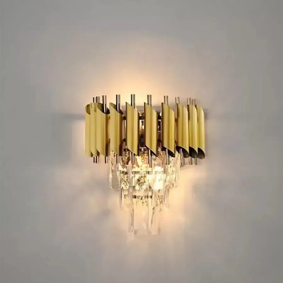Alessandro Design Roy aplica perete 2xE27 aurie cristal