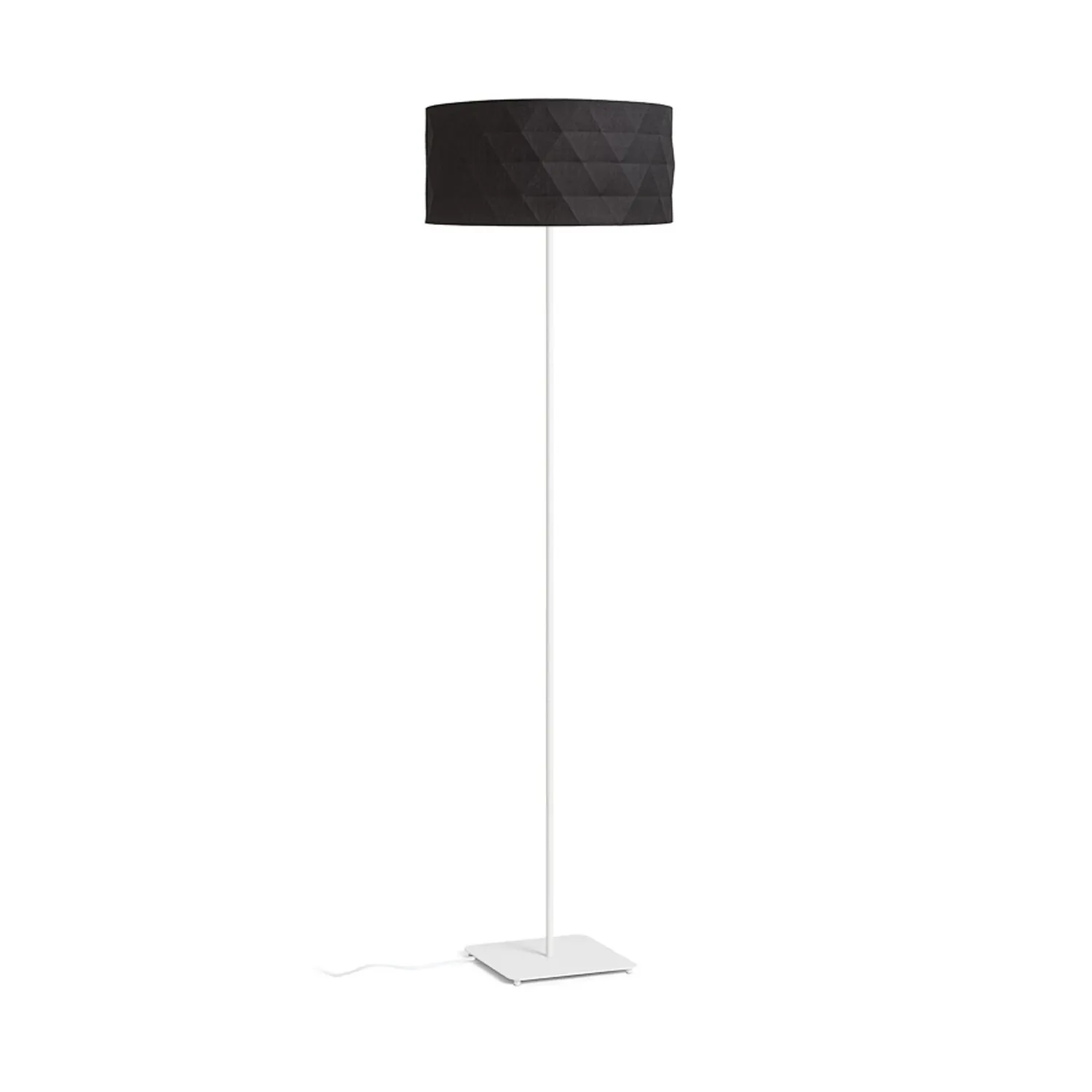 Rendl Cortina Jakaranda lampadar negru textil E27