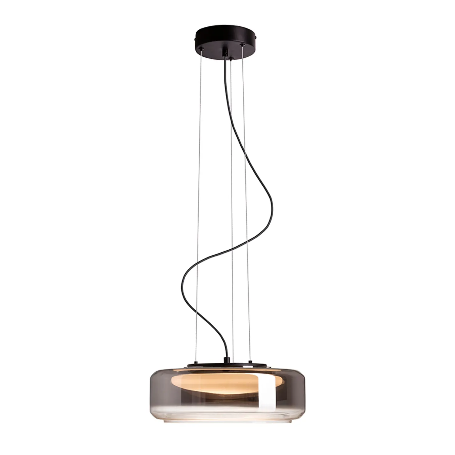 Rendl Light Studio Naomi pendul sticla fumurie LED