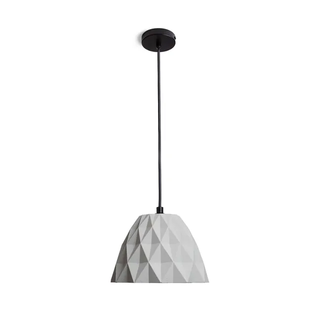 Rendl Light Studio Naples pendul beton gri E27