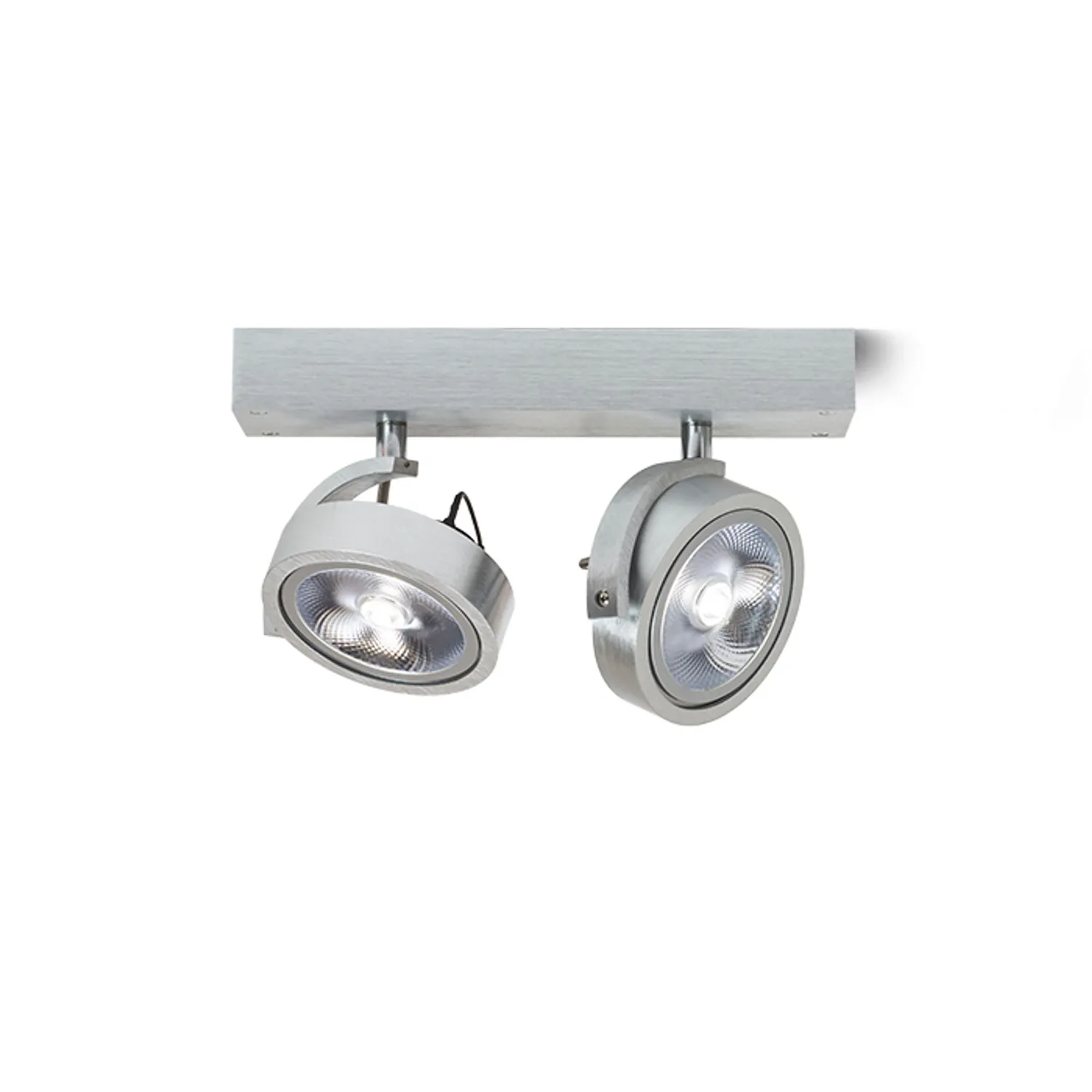Rendl Light Studio Kelly II aplica aluminiu periat orientabila