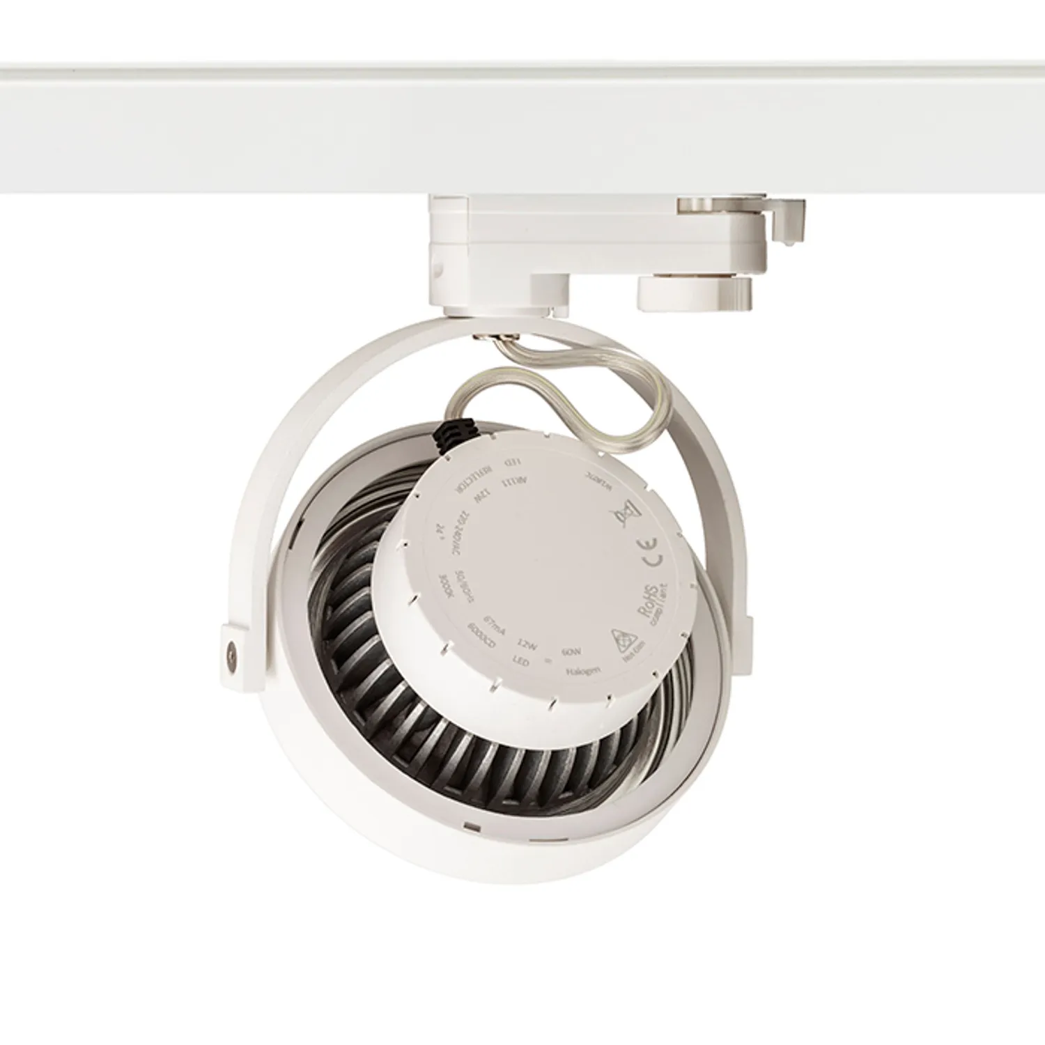 Rendl Kelly spot șină 3 faze LED negru