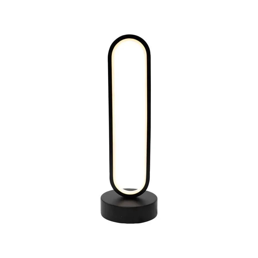 Alessandro Design Creatoris veioza LED neagra 30W