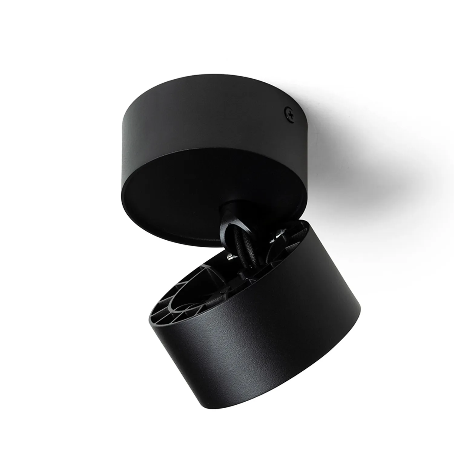 Rendl Albano spot LED aplicat alb cilindric exterior