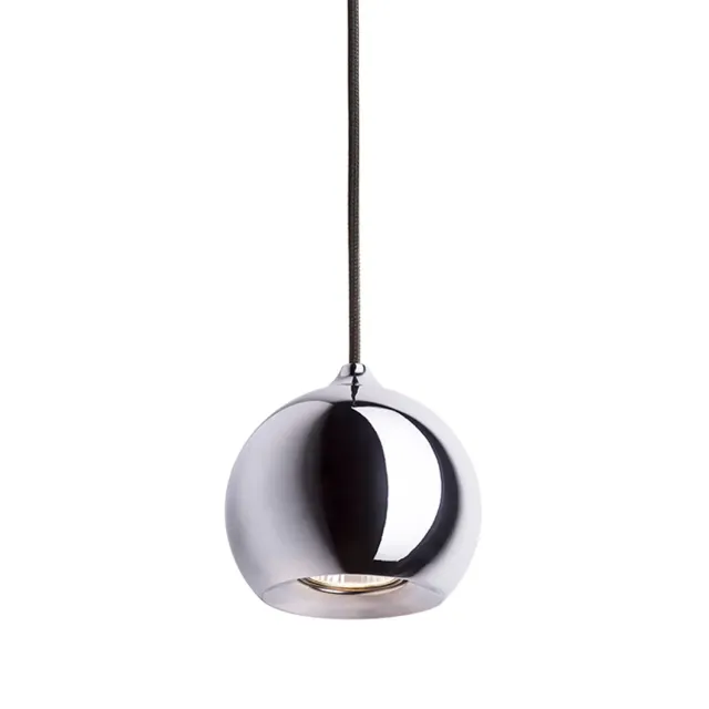 Rendl Light Studio Desty pendul negru-crom E27 modern