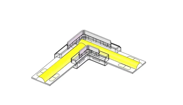 Aurora AU-ST100 conector L banda LED 8mm