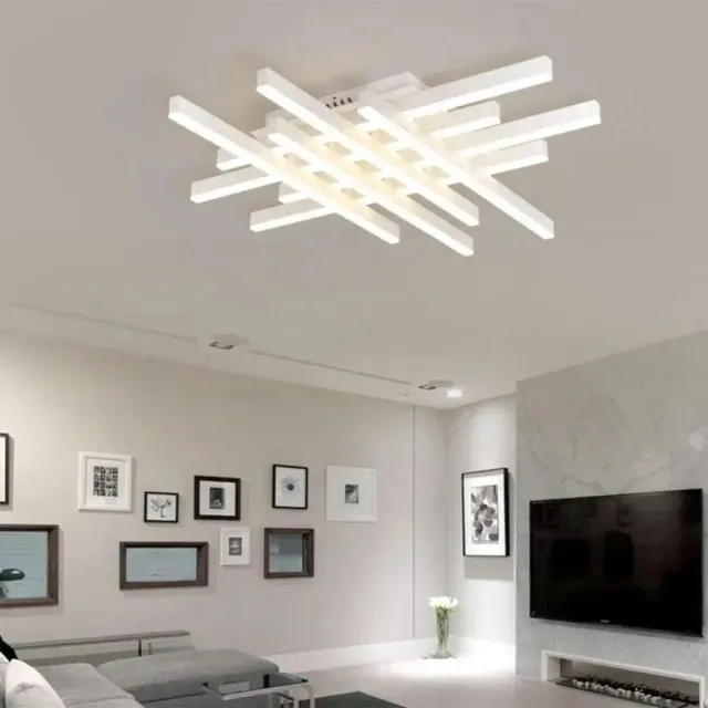 Alessandro Design MORA lustra LED 160W alba 8 elemente