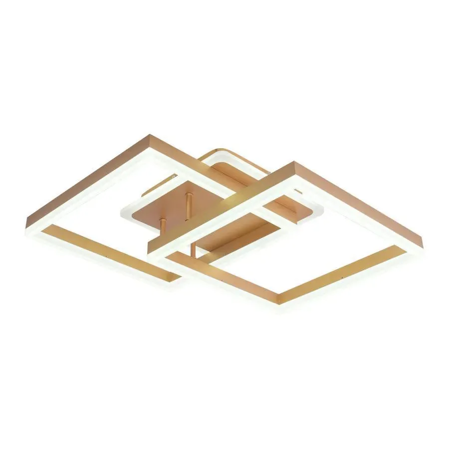 Alessandro Design Arwen 142W lustra LED aurie cu telecomanda