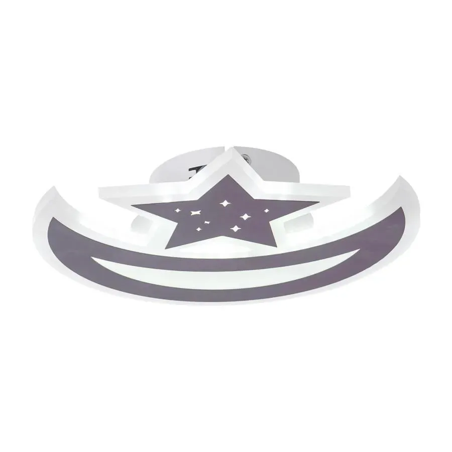 Alessandro Design Elly 36W lustra LED maro luna si stea