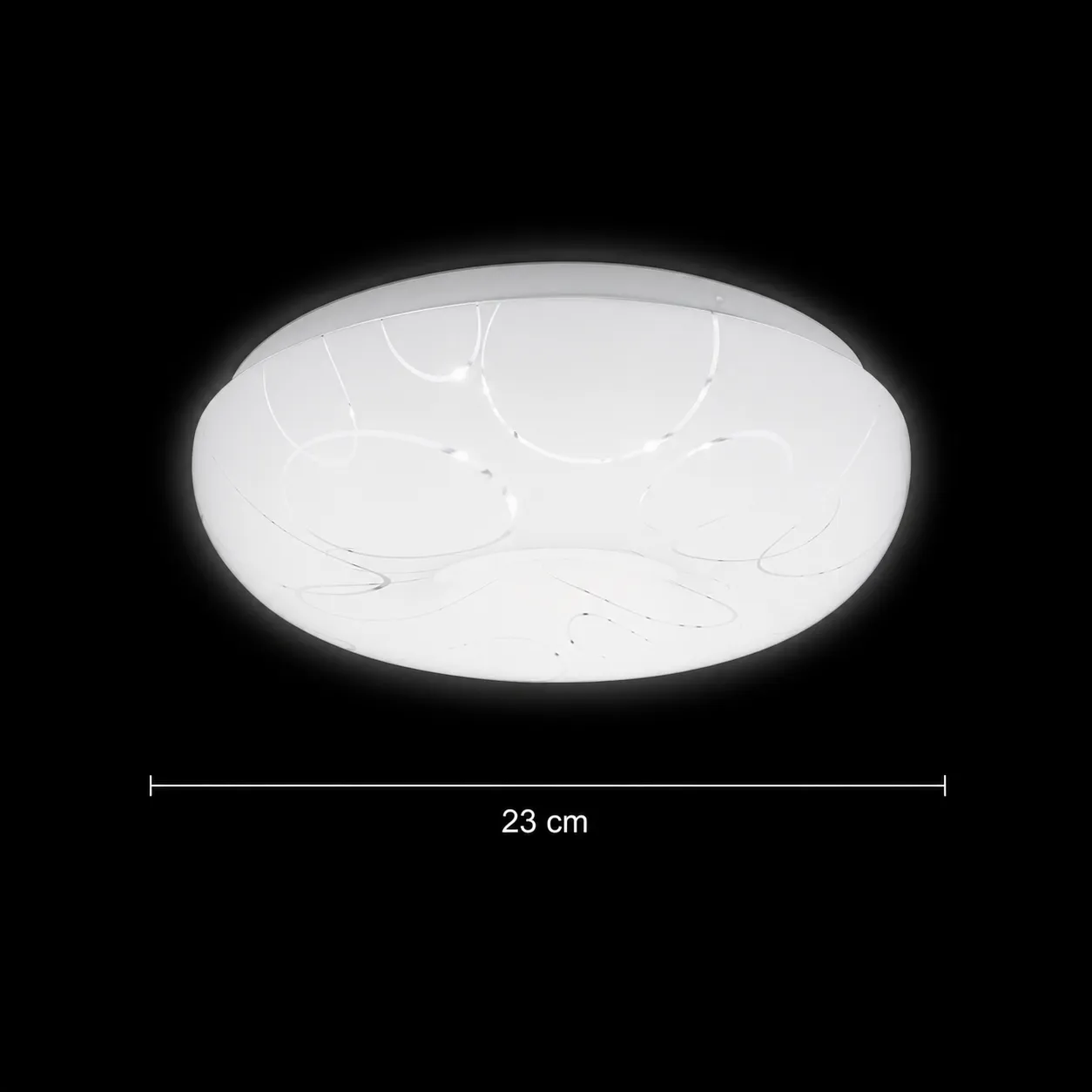 Alessandro Design plafoniera LED rotunda alba 23cm 22W