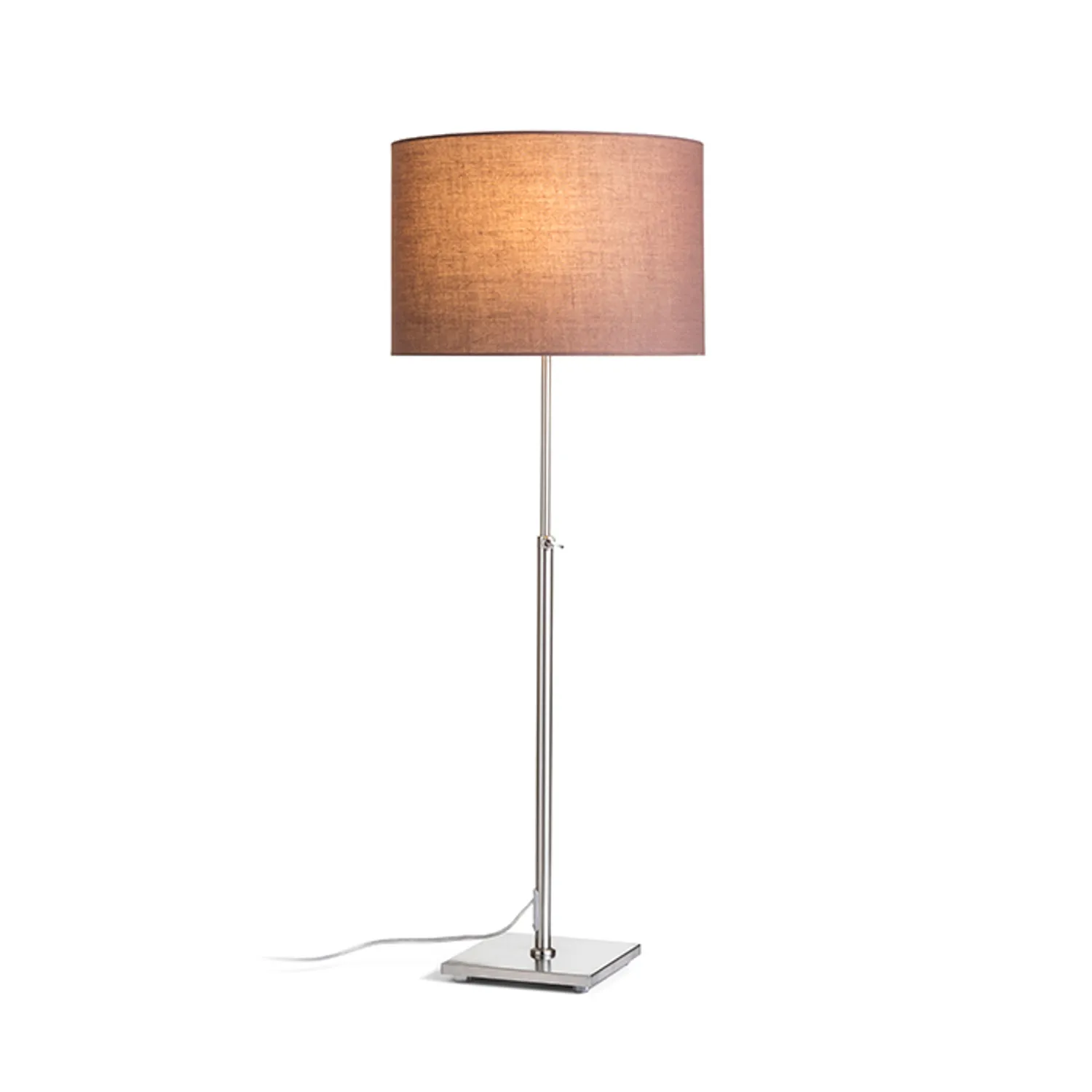 Rendl Light Studio Edika Bord veioza maro nichel mat E27