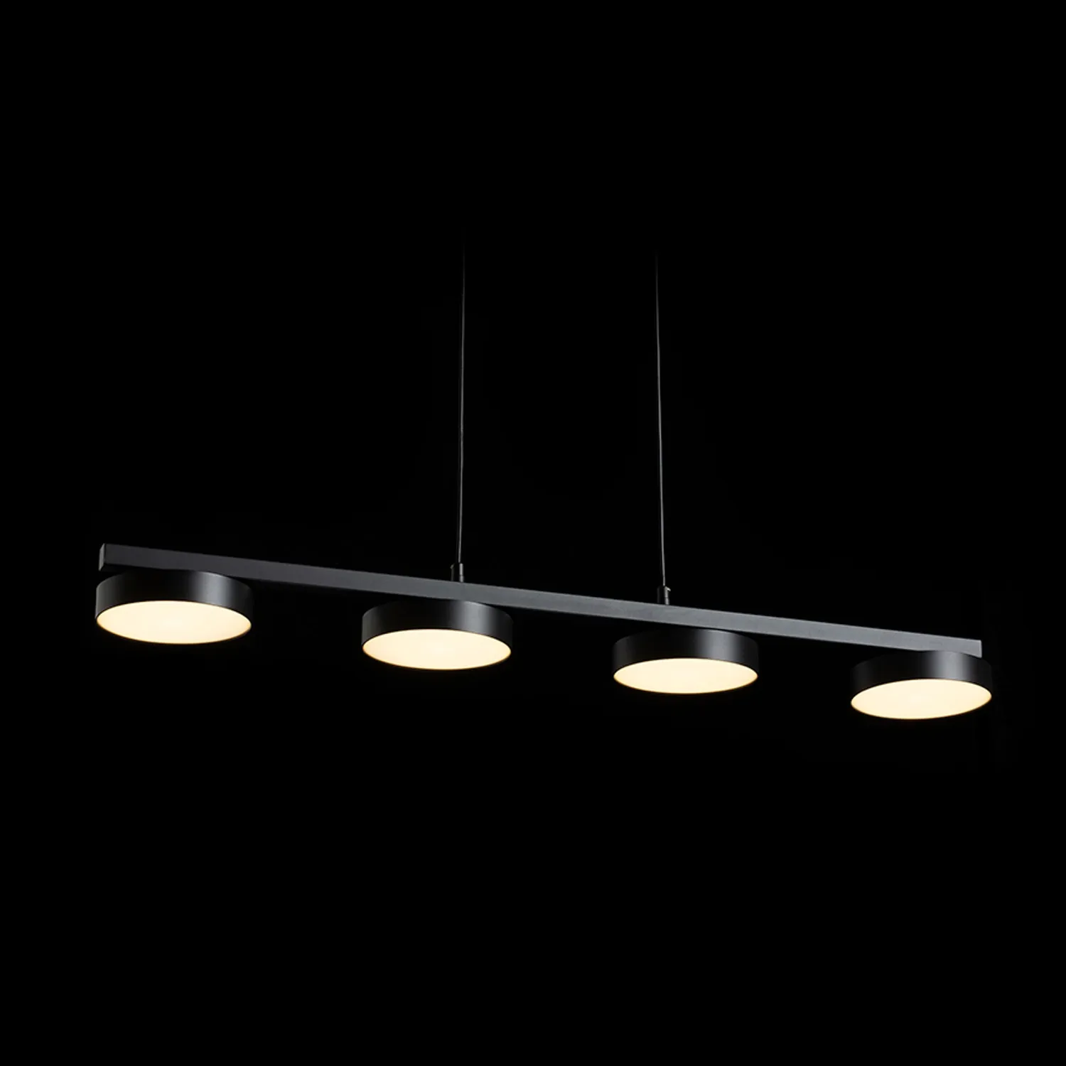 Rendl Light Studio Aretha IV pendul LED negru liniar