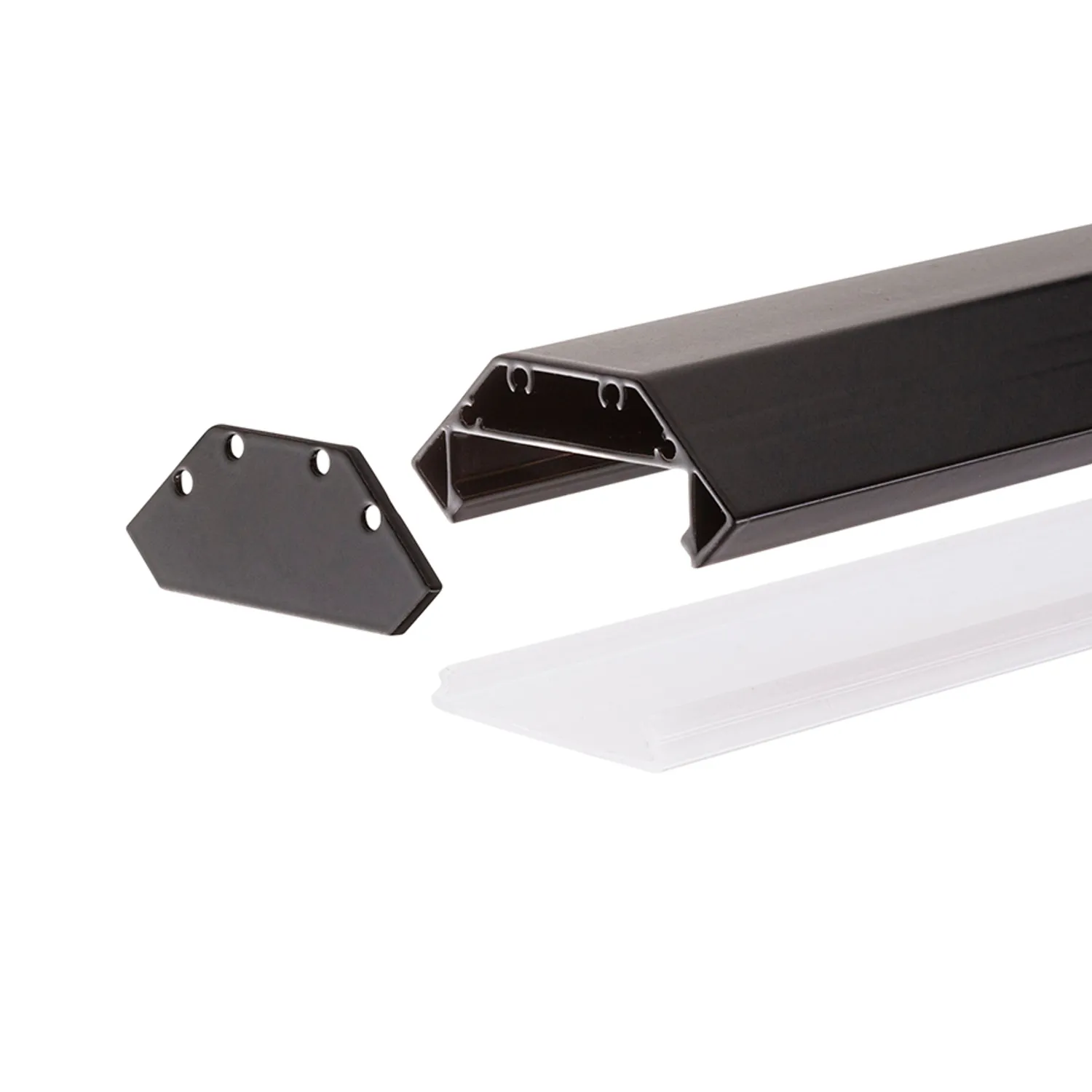 Rendl Light Studio Profile J profil aluminiu negru
