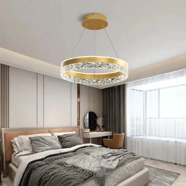Alessandro Design Brinda 124W lustra LED aurie dimabila