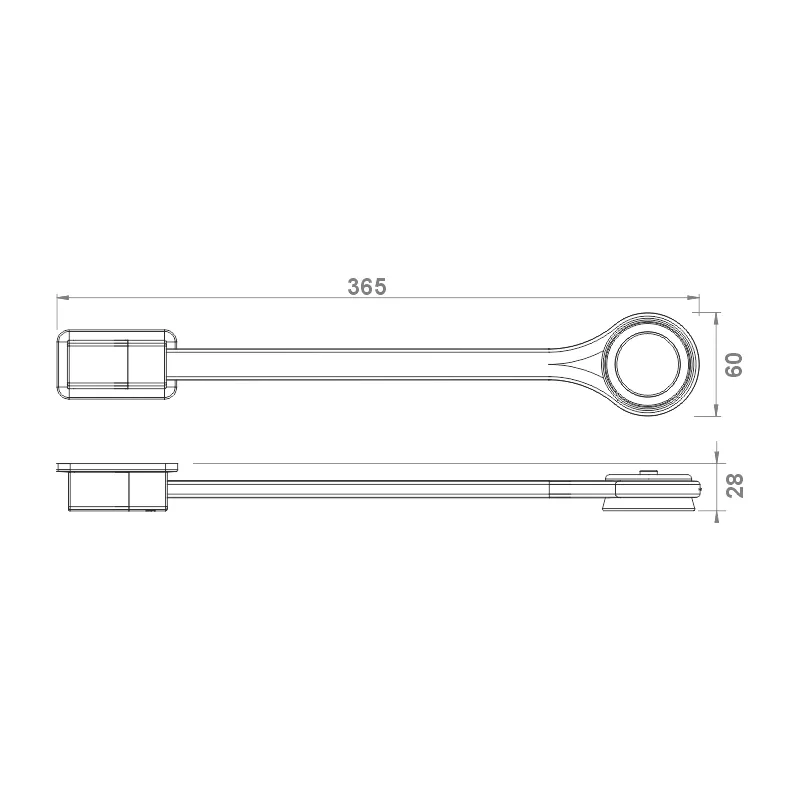 Furnika Flexi 2R corp iluminat LED flexibil pentru mobilier