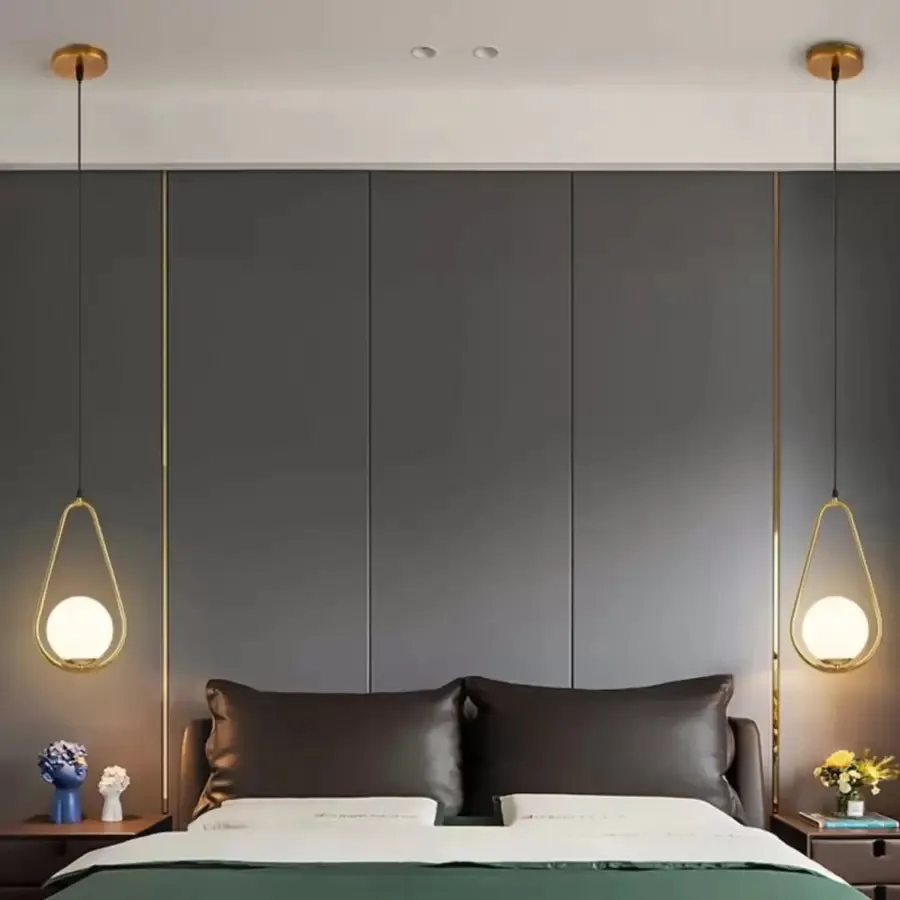 Alessandro Design Loft Haven lustra alba-aurie E27 reglabila