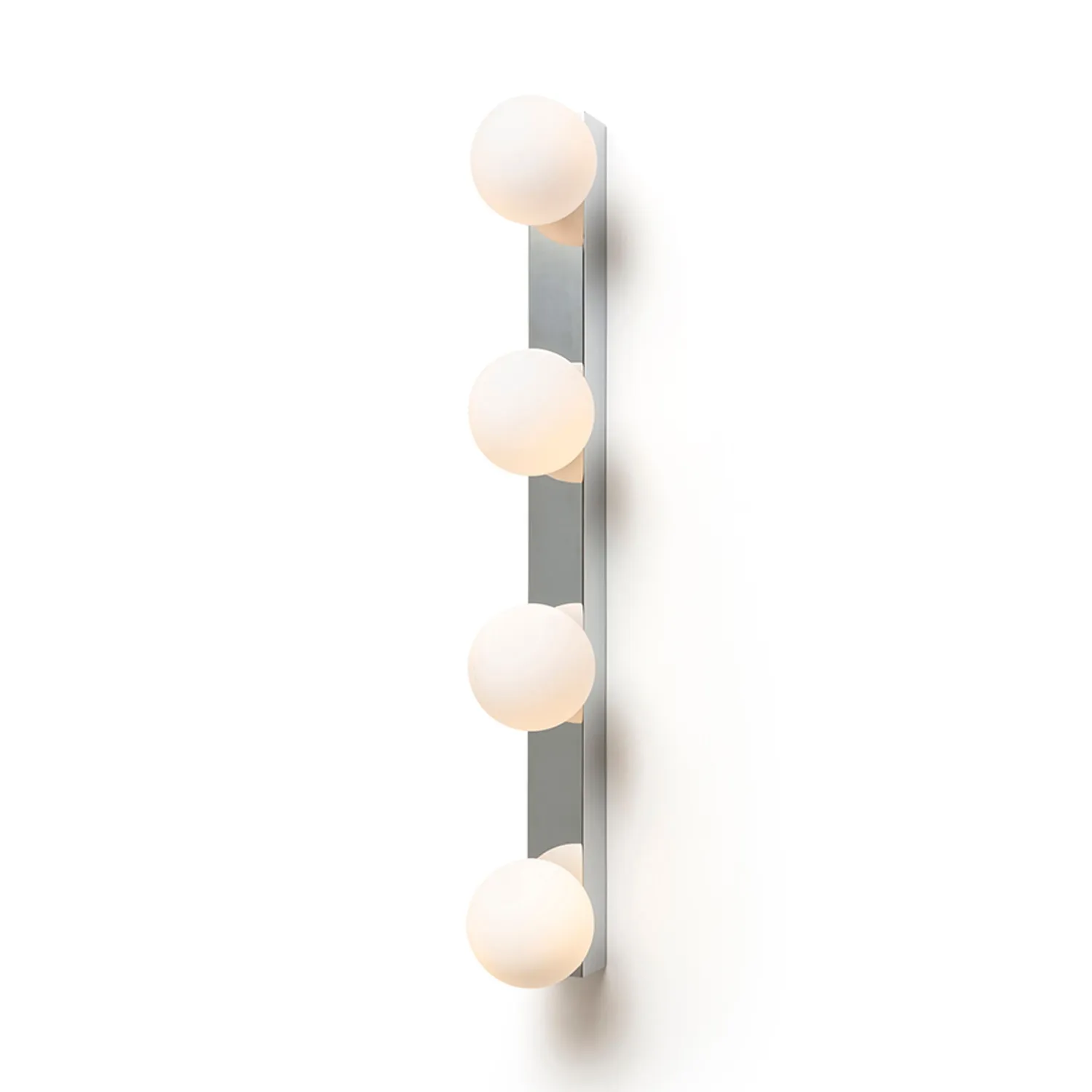 Rendl Domino lampa baie crom opal 4xG9
