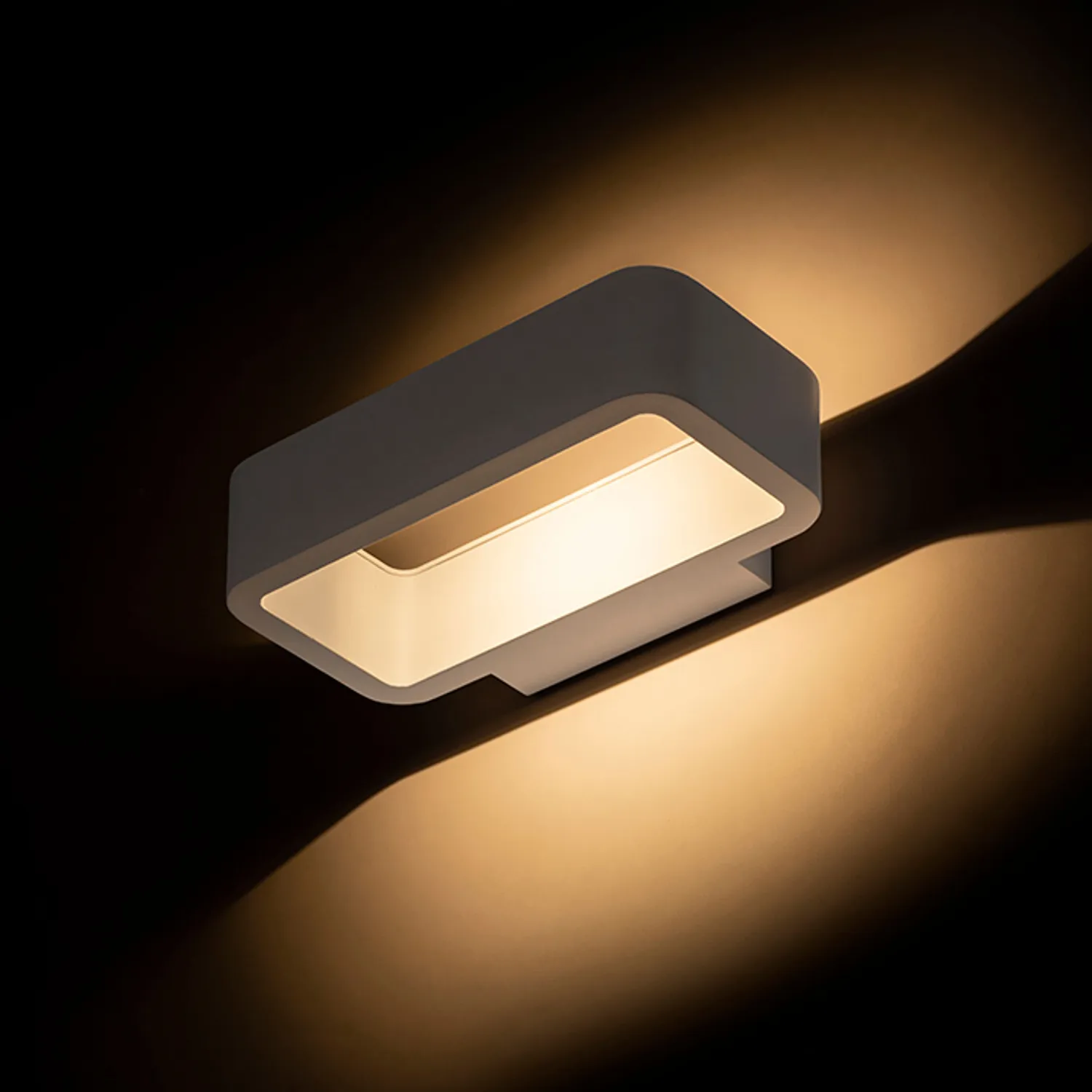 Rendl Light Studio Tapa aplica exterior alb LED