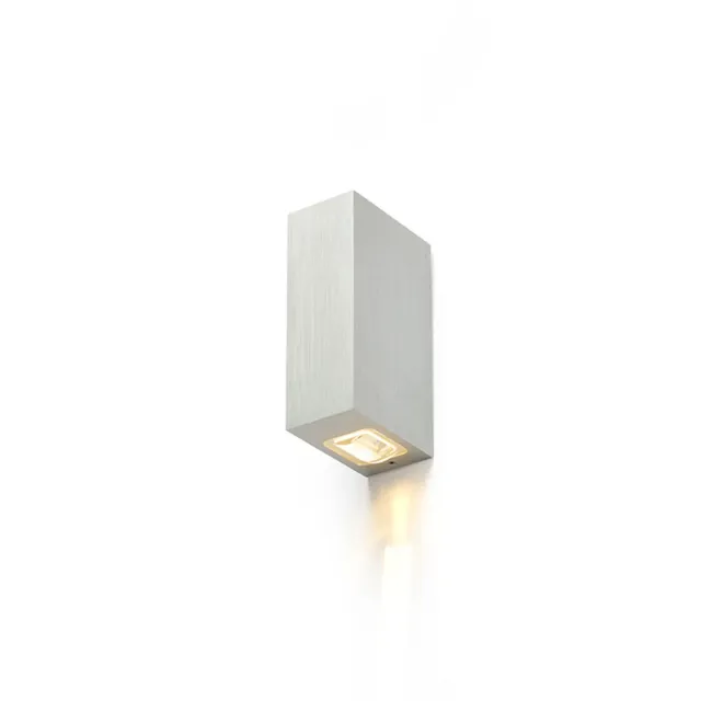 Rendl Light Studio Nick aplica perete LED aluminiu periat exterior