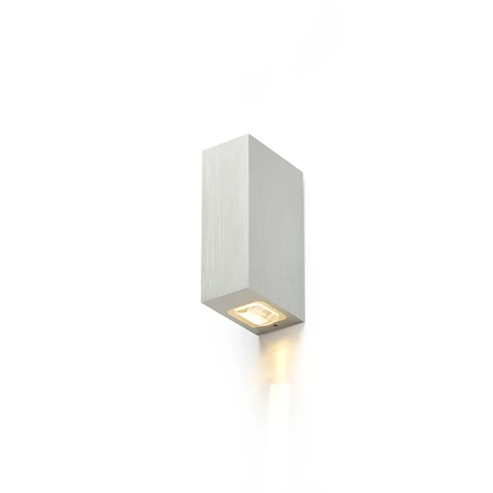 Rendl Light Studio Nick aplica perete LED aluminiu periat exterior