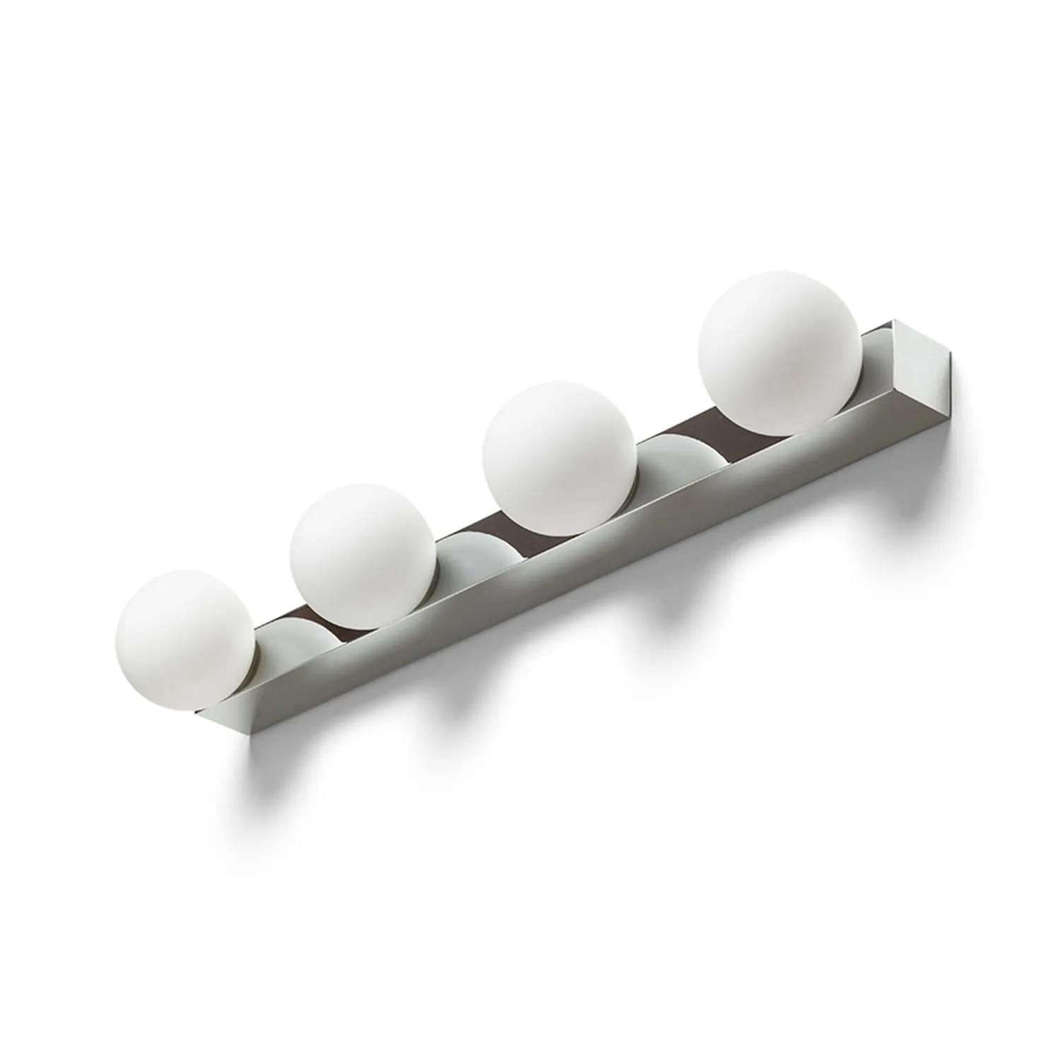 Rendl Domino lampa baie crom opal 4xG9