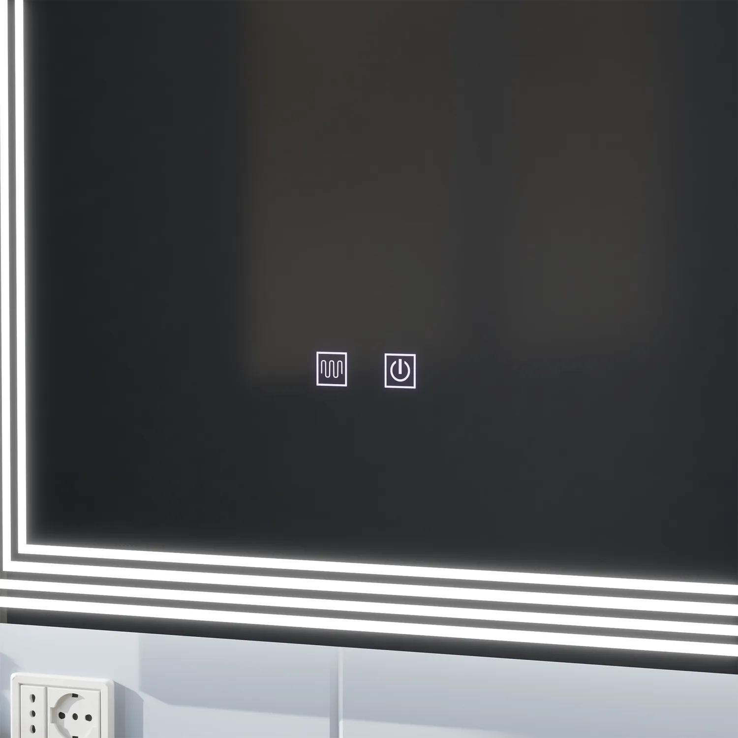 Alessandro Design ADIS Basic Touch oglinda LED 50x70 dezaburire