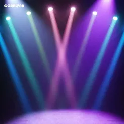 Coralpar 7x40W proiector par LED exterior IP65 RGBW