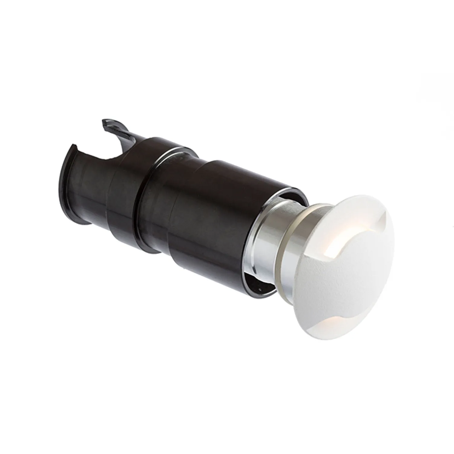 Rendl Kick II spot incastrat perete negru LED 2 directii