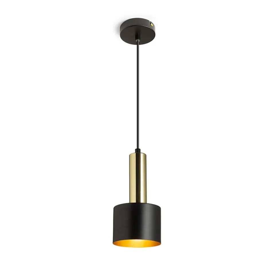 Rendl Light Studio Giulia 12 lampa suspendata negru metal