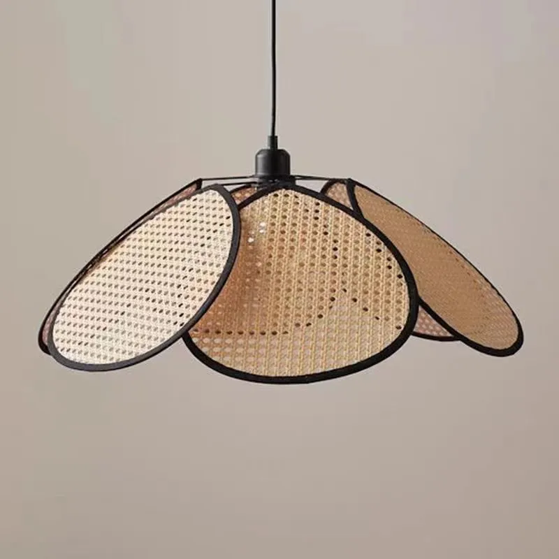 Alessandro Design LV825 lustra vintage lemn 80cm maro E27