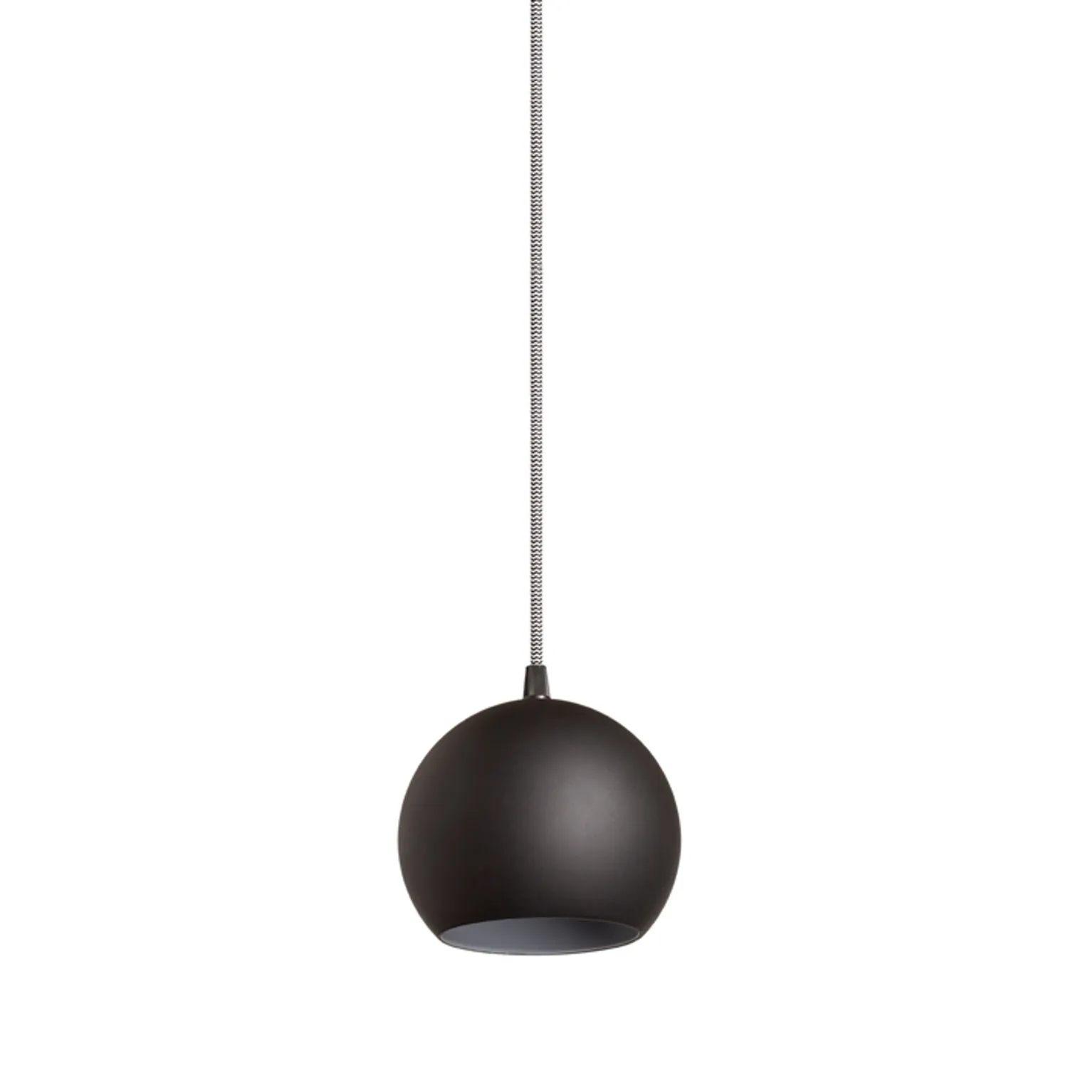 Rendl Light Studio Copa pendul sticlă opal negru