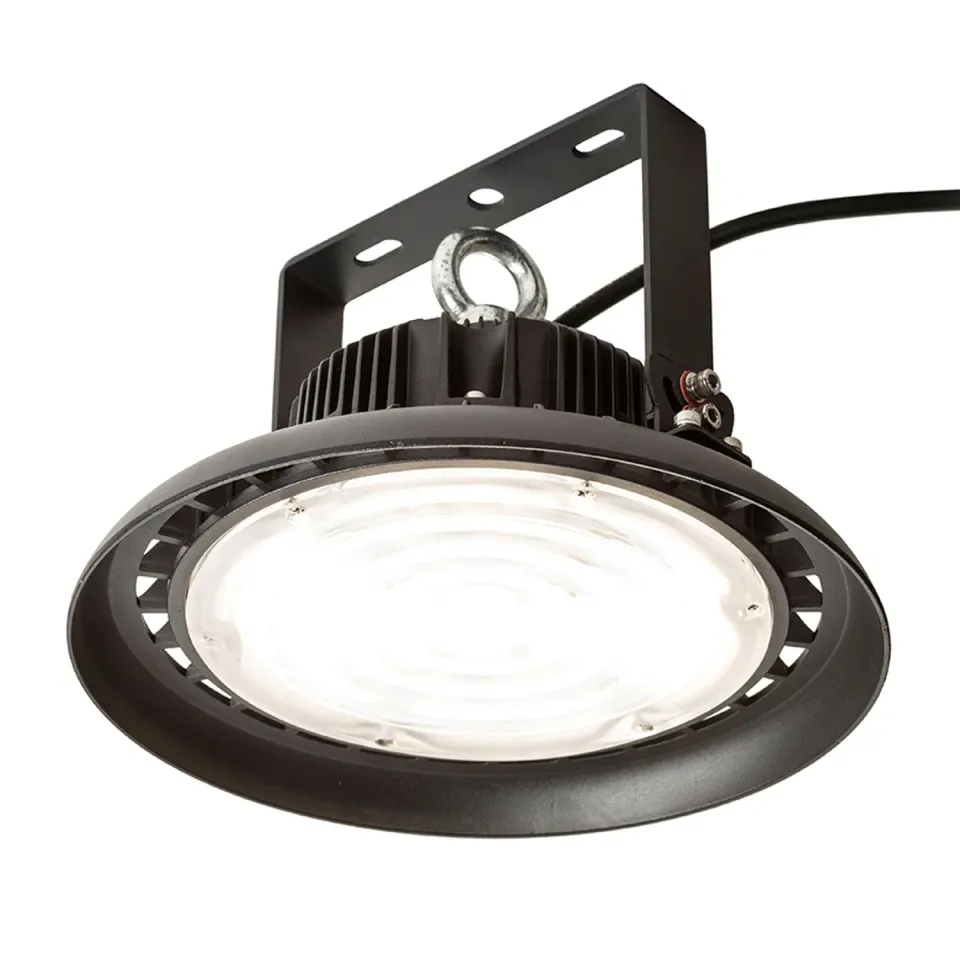 Rendl Megalos Pro 26 pendul LED industrial negru flux mare