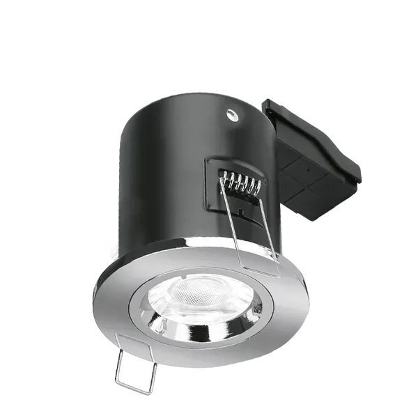 Aurora EFD Fixed spot incastrat crom lustruit ignifug