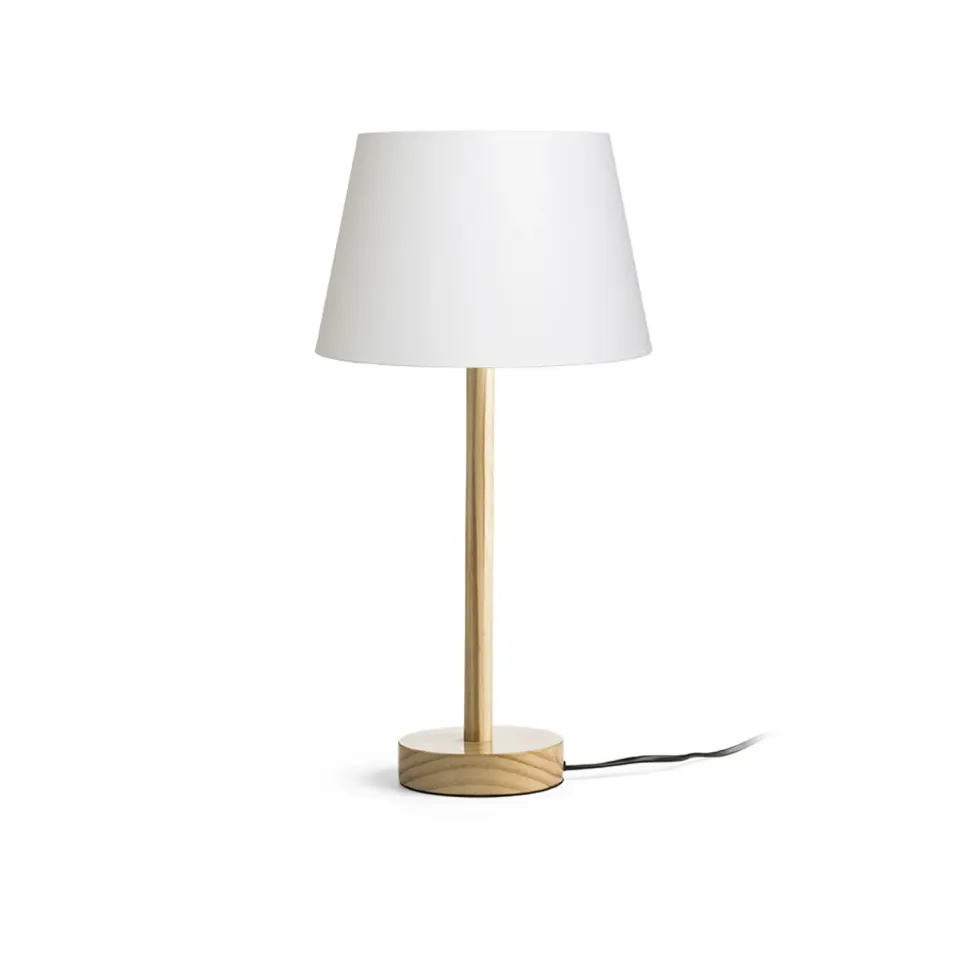 Rendl Light Studio Maui Alvis veioza lemn alb E27
