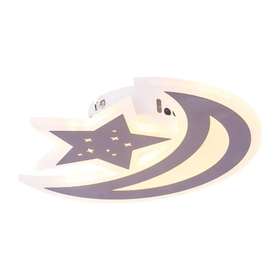 Alessandro Design Elly 36W lustra LED maro luna si stea