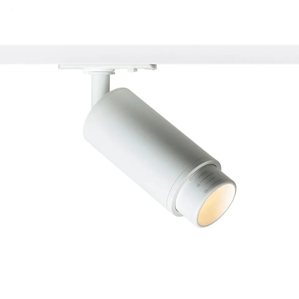 Rendl Light Studio Optimus Zoom spot sina GU10 alb reglabil