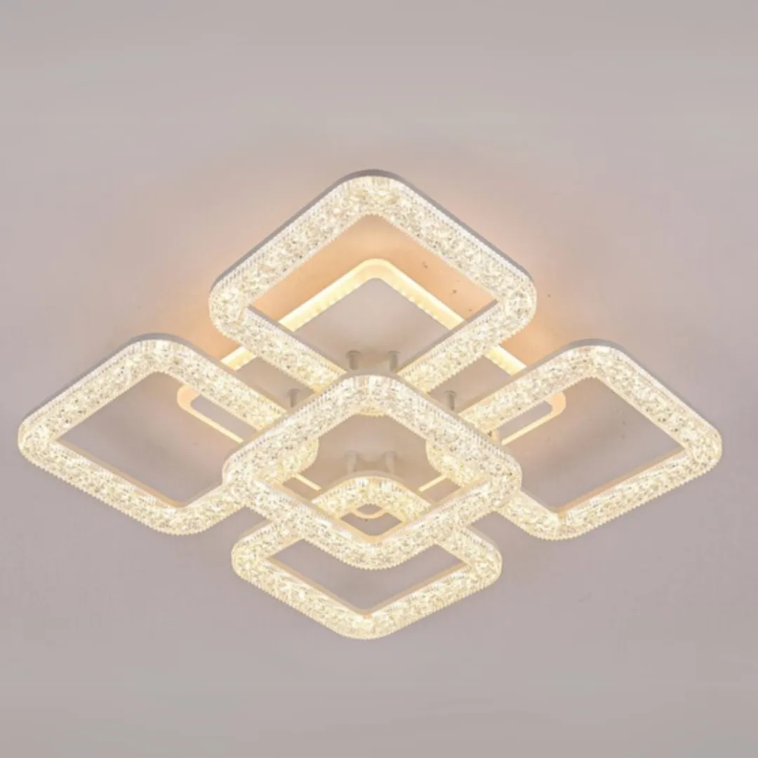 Alessandro Design Astrid 134W lustra LED alba dimabila