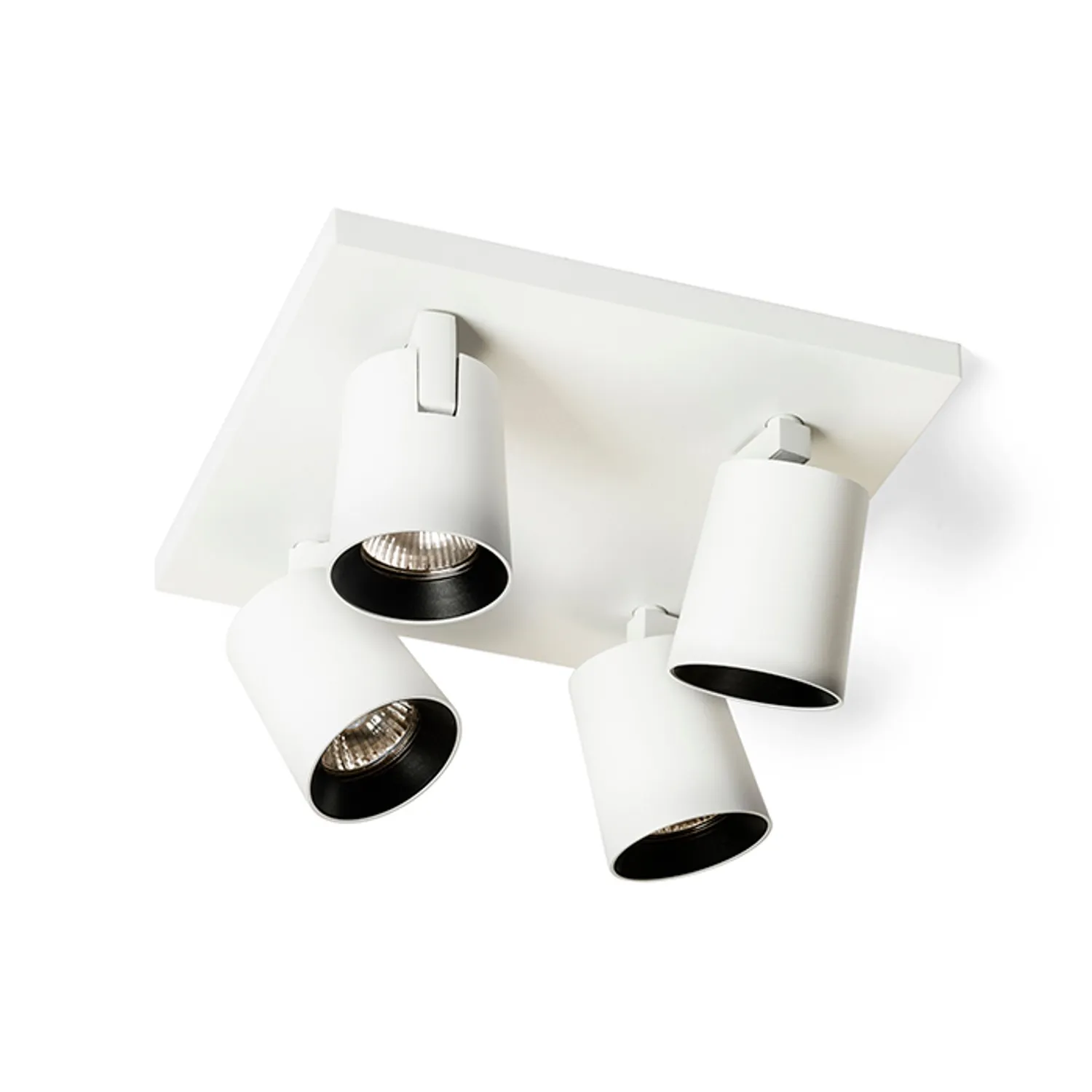 Rendl Light Studio Kenny IV spot GU10 alb/negru reglabil