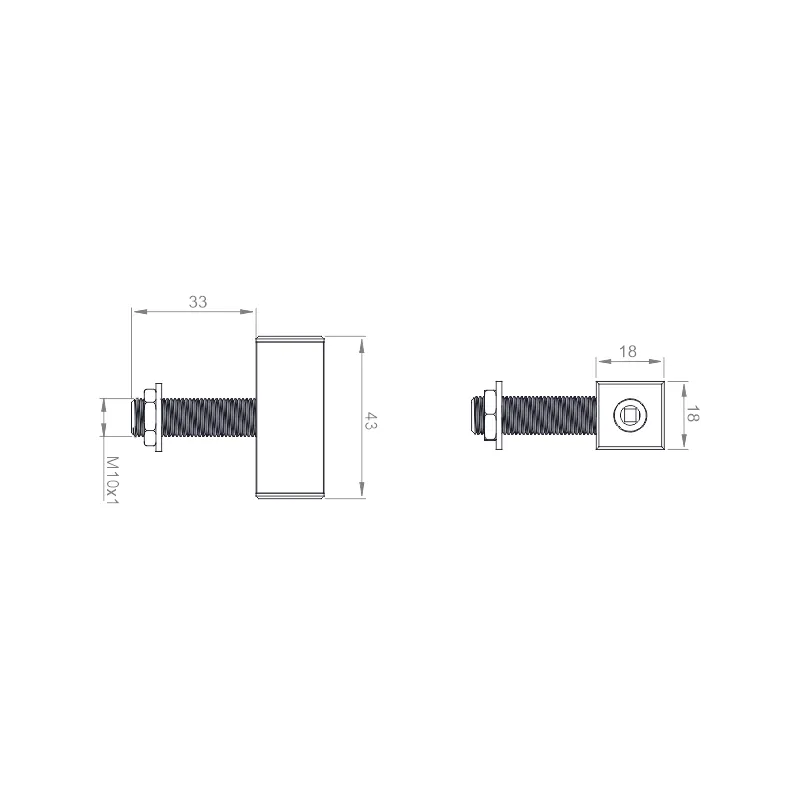 Furnika Mini-Duo profil LED mini aluminiu