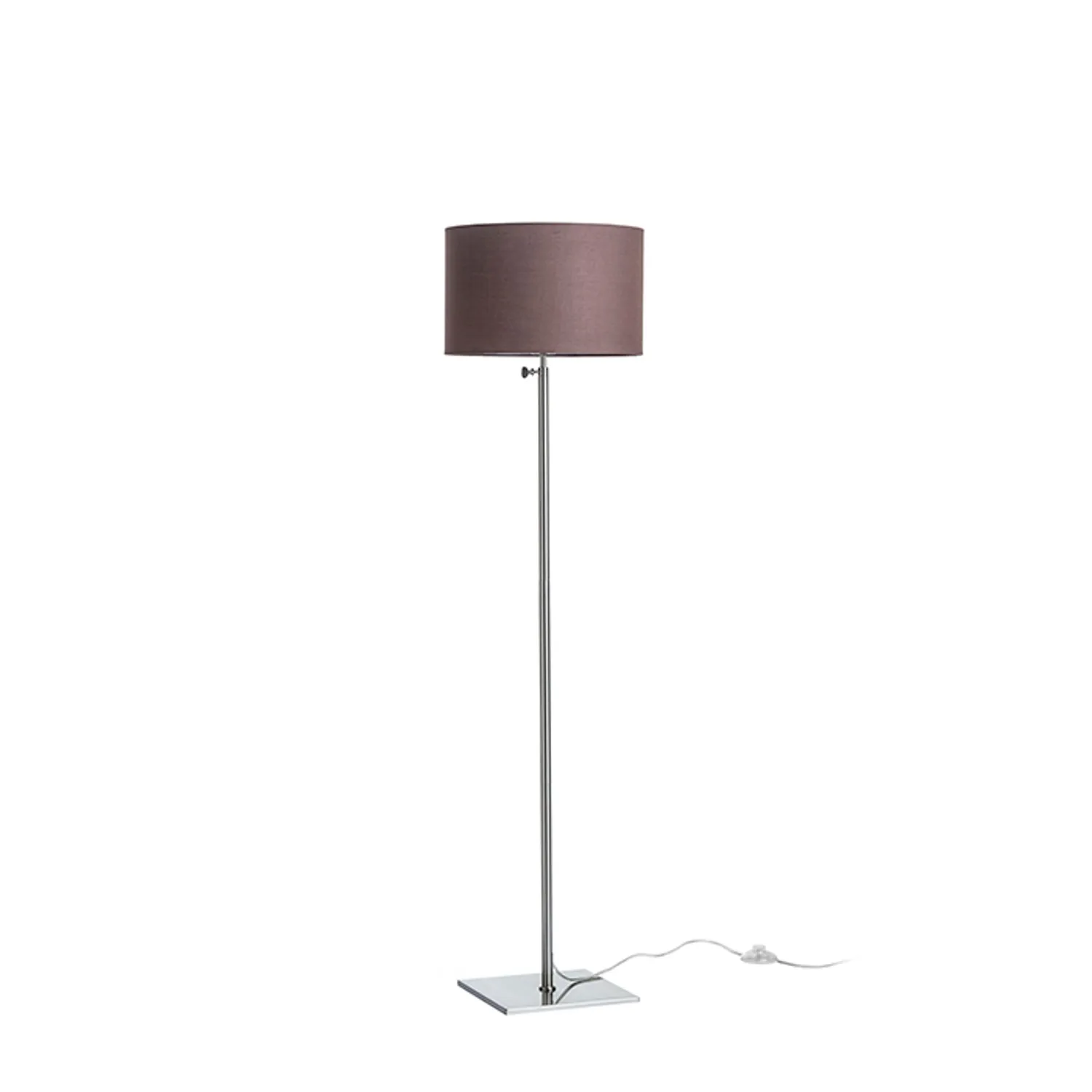 Rendl Light Studio Edika lampadar podea maro nichel mat E27