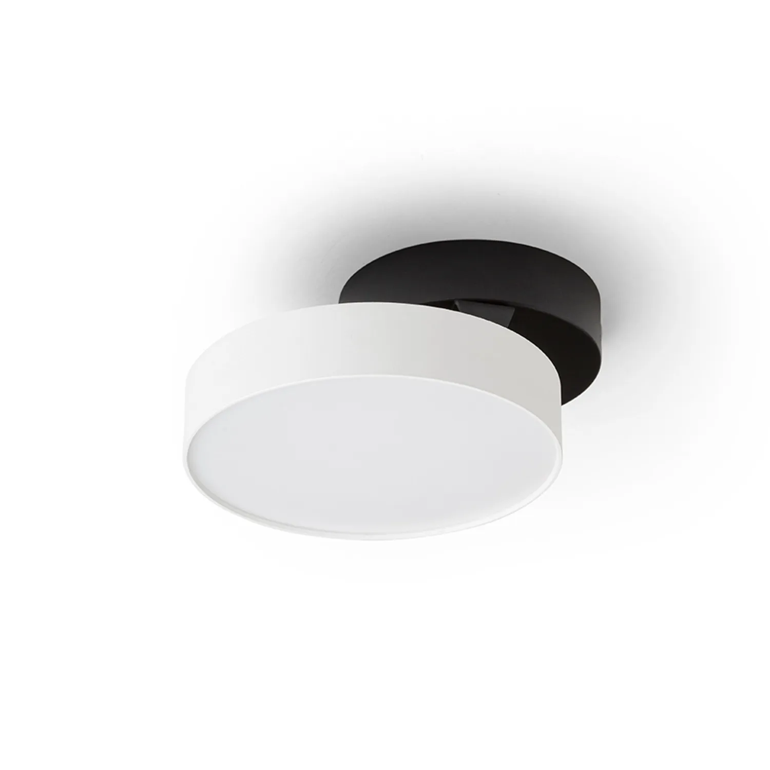 Rendl Light Studio Aretha plafoniera LED neagra orientabila
